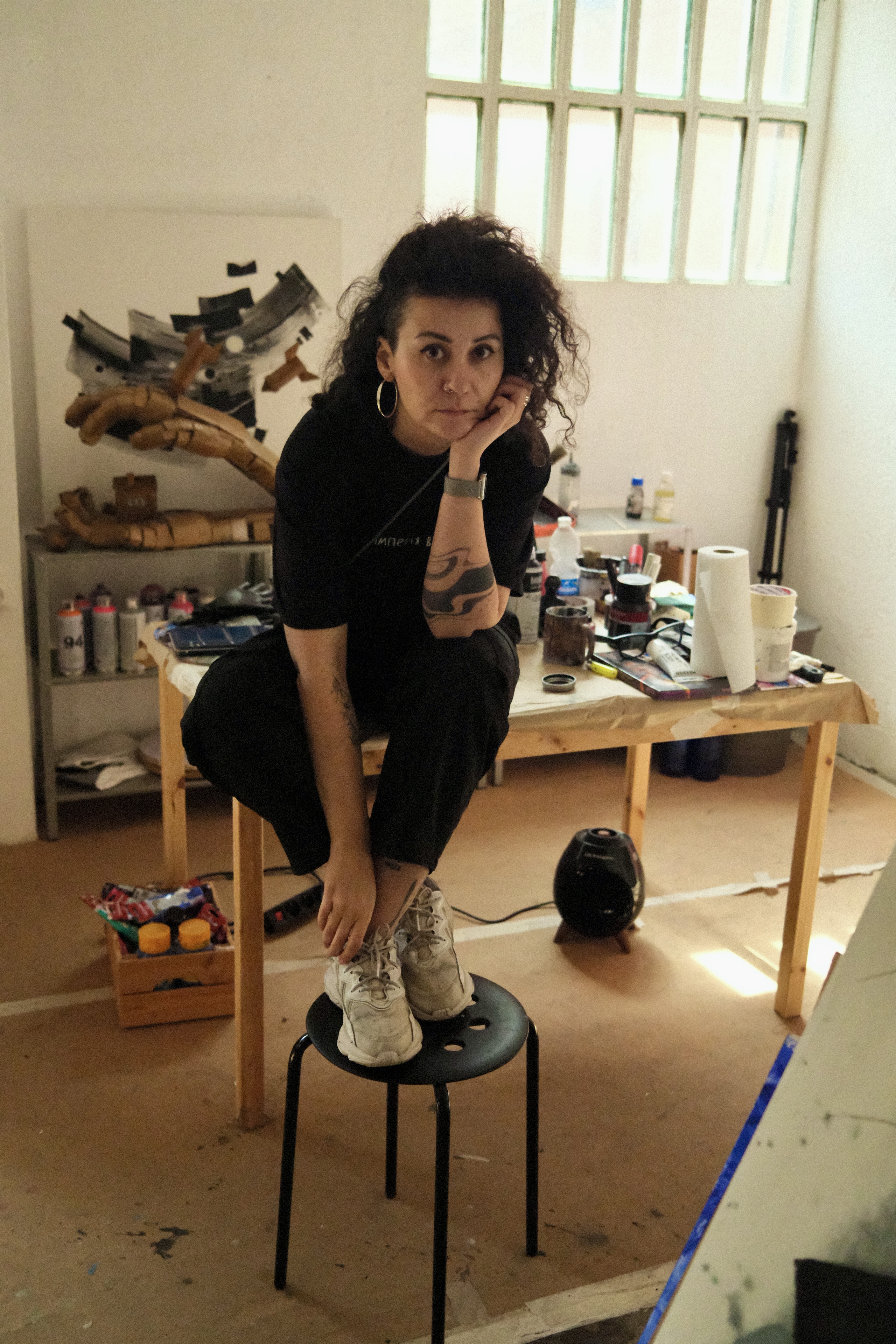 Portrait of Maryna Karapetian, who works in the Painting, Drawing style (Barcelona, Spain) Photo 3 of 3.